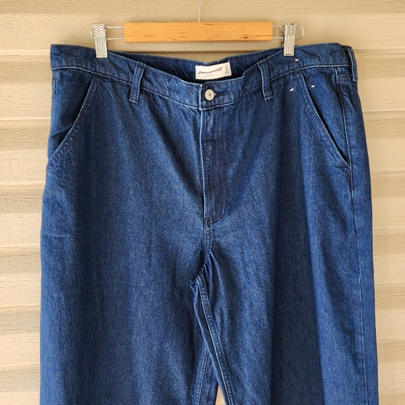 Abercrombie and Fitch wide leg plus size jeans size 16 - Picture 4 of 12